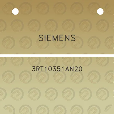 siemens-3rt10351an20