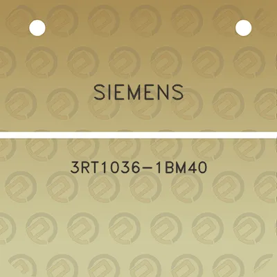 siemens-3rt1036-1bm40