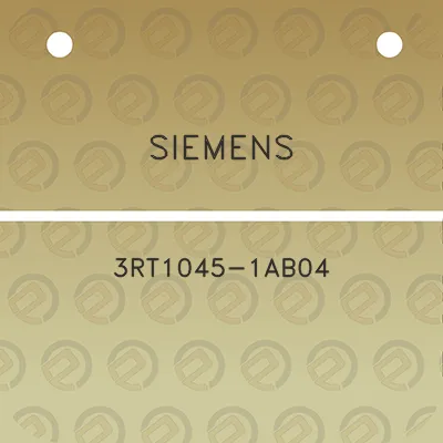 siemens-3rt1045-1ab04