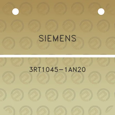 siemens-3rt1045-1an20