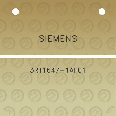 siemens-3rt1647-1af01