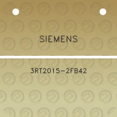 siemens-3rt2015-2fb42