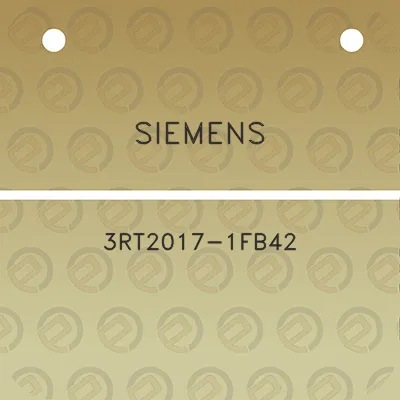 siemens-3rt2017-1fb42