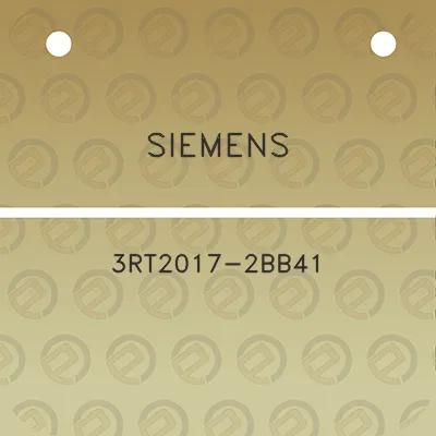 siemens-3rt2017-2bb41