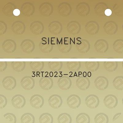 siemens-3rt2023-2ap00