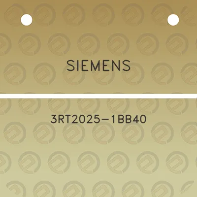 siemens-3rt2025-1bb40