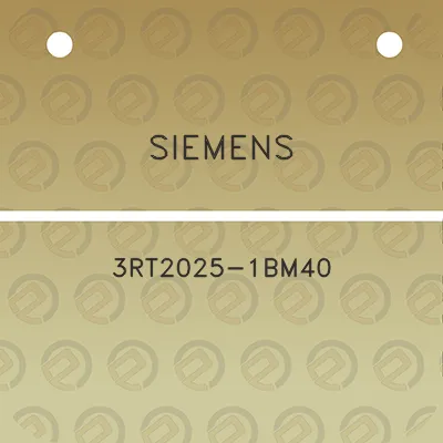 siemens-3rt2025-1bm40