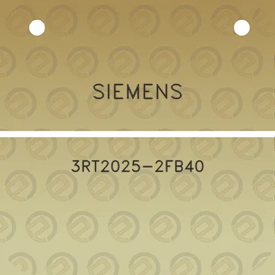 siemens-3rt2025-2fb40