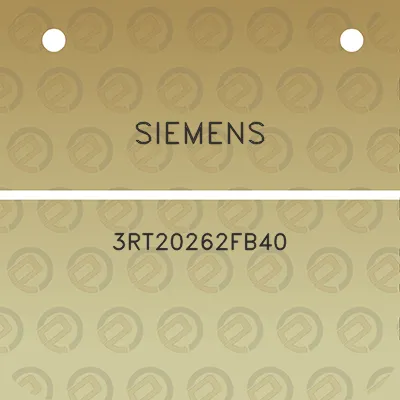 siemens-3rt20262fb40