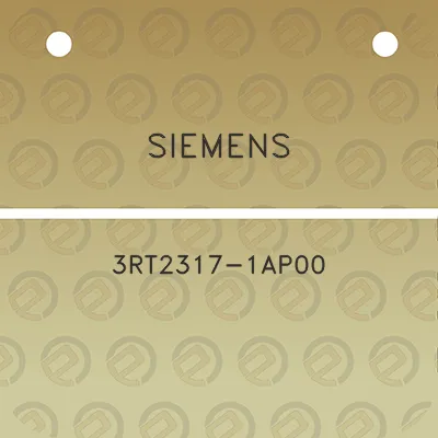 siemens-3rt2317-1ap00