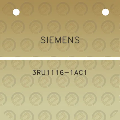 siemens-3ru1116-1ac1