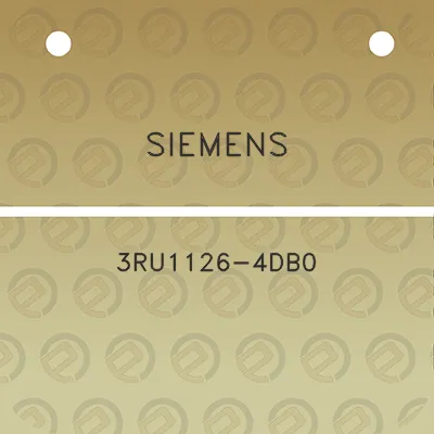 siemens-3ru1126-4db0