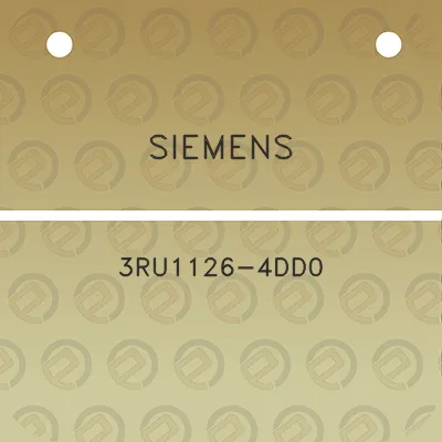 siemens-3ru1126-4dd0