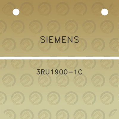 siemens-3ru1900-1c