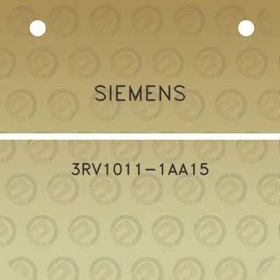 siemens-3rv1011-1aa15