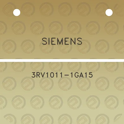 siemens-3rv1011-1ga15