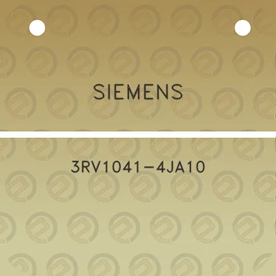 siemens-3rv1041-4ja10