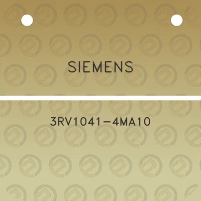 siemens-3rv1041-4ma10