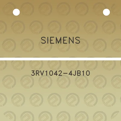 siemens-3rv1042-4jb10