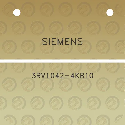 siemens-3rv1042-4kb10