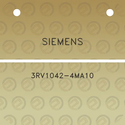 siemens-3rv1042-4ma10