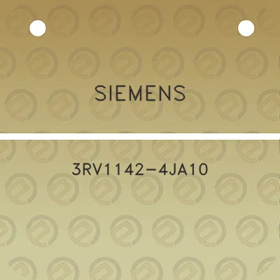 siemens-3rv1142-4ja10