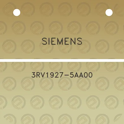 siemens-3rv1927-5aa00