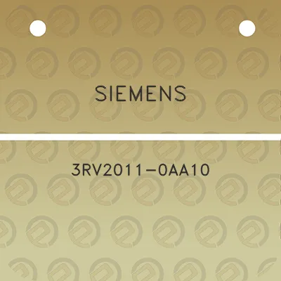 siemens-3rv2011-0aa10