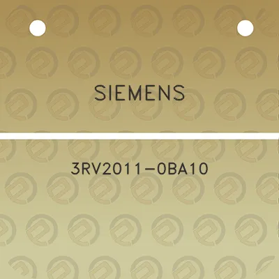 siemens-3rv2011-0ba10