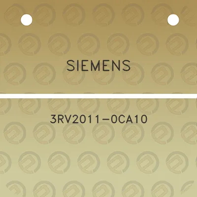 siemens-3rv2011-0ca10