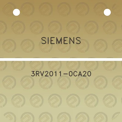 siemens-3rv2011-0ca20