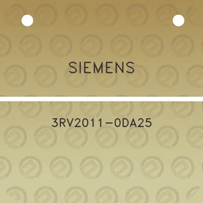 siemens-3rv2011-0da25