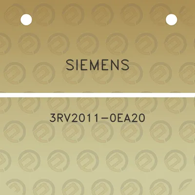 siemens-3rv2011-0ea20