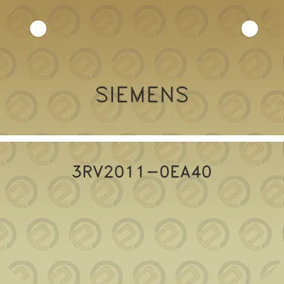 siemens-3rv2011-0ea40