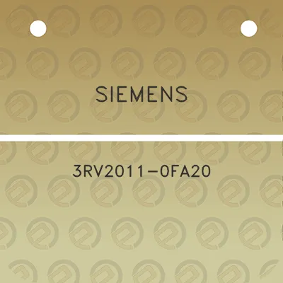 siemens-3rv2011-0fa20