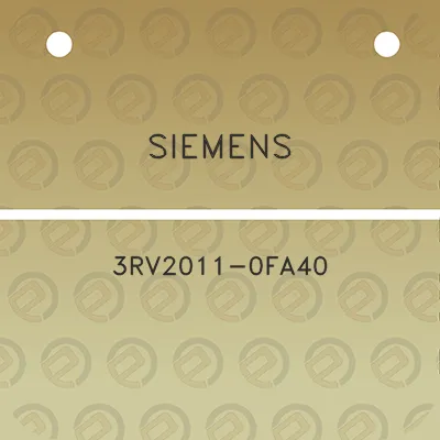 siemens-3rv2011-0fa40