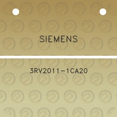 siemens-3rv2011-1ca20