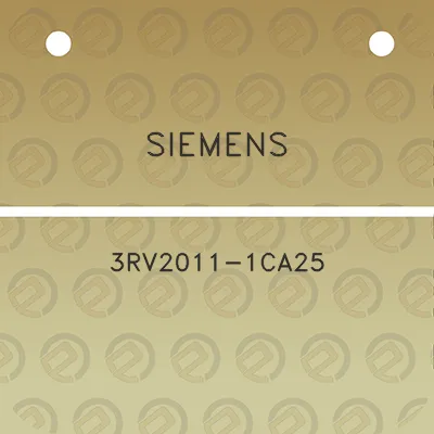 siemens-3rv2011-1ca25