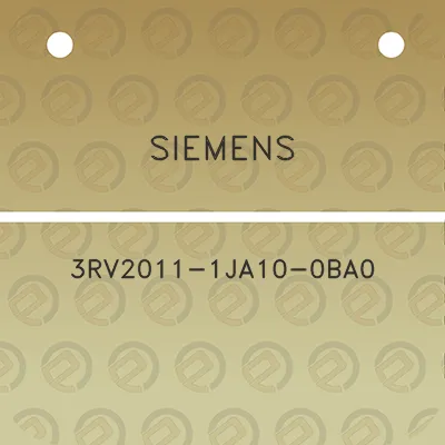 siemens-3rv2011-1ja10-0ba0