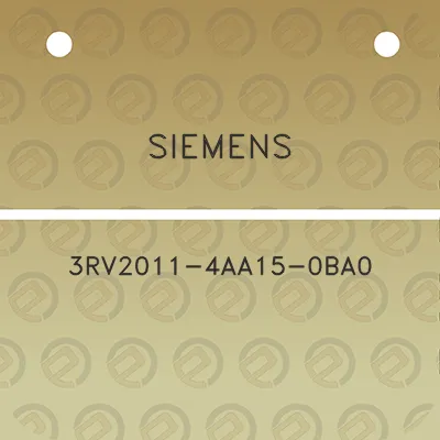 siemens-3rv2011-4aa15-0ba0