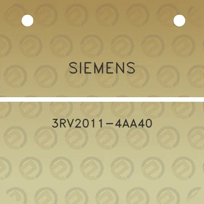 siemens-3rv2011-4aa40