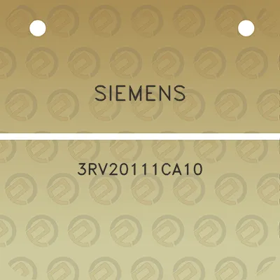 siemens-3rv20111ca10