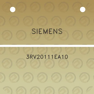 siemens-3rv20111ea10