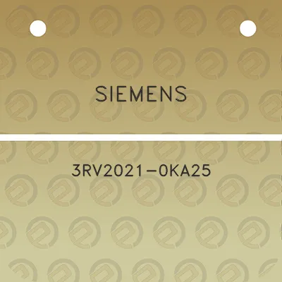 siemens-3rv2021-0ka25