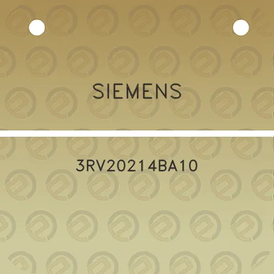 siemens-3rv20214ba10