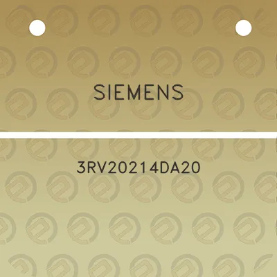 siemens-3rv20214da20