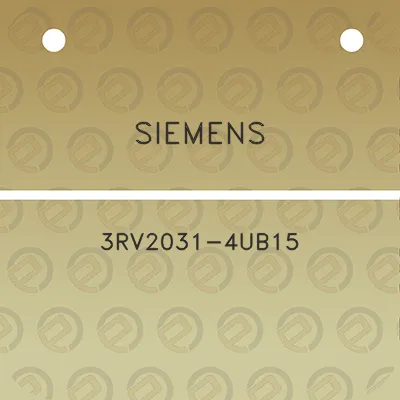 siemens-3rv2031-4ub15