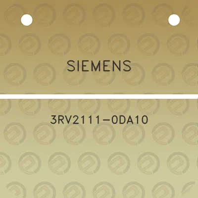 siemens-3rv2111-0da10