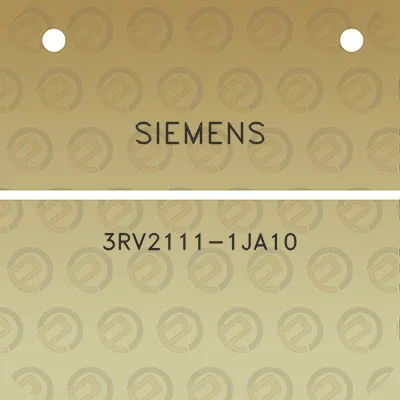 siemens-3rv2111-1ja10