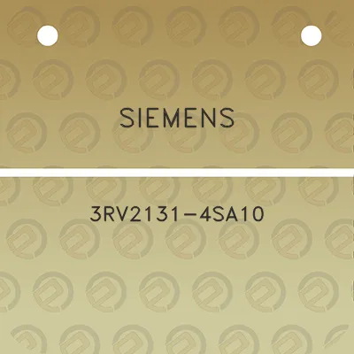 siemens-3rv2131-4sa10